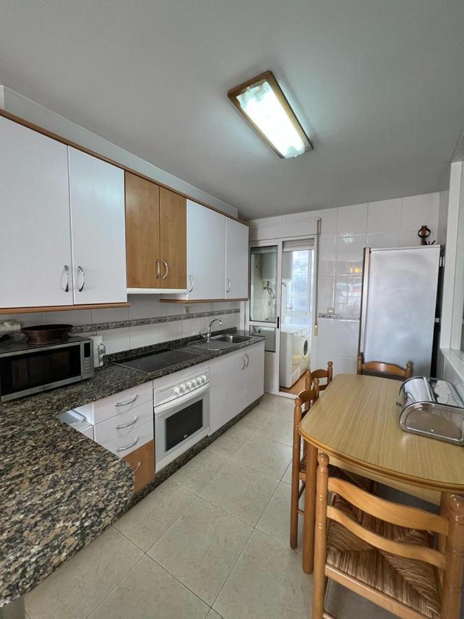 Apartamento Playa A Ribeira Mino Esterno foto
