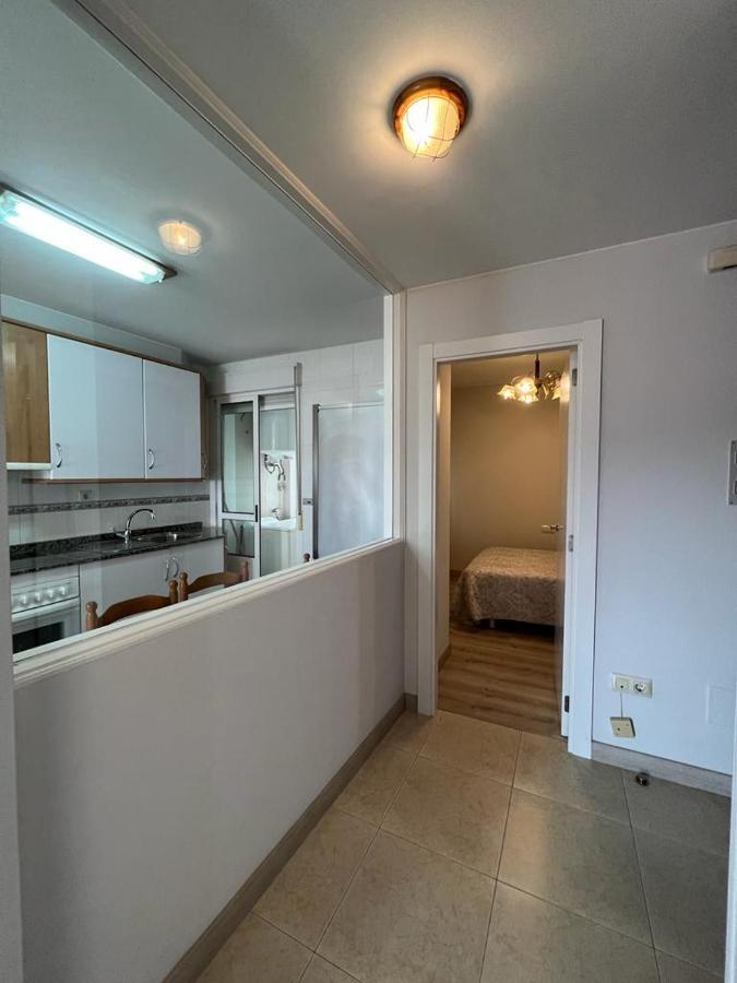 Apartamento Playa A Ribeira Mino Esterno foto